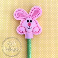 Chubby Bunny Pencil Topper