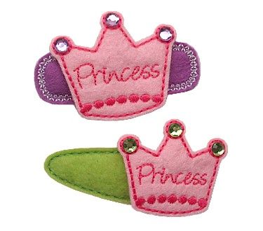 Princess Crown Felt Stitchies