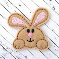 Chubby Bunny Felt Stitchies