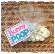 Bunny Poop Treat Bag Topper