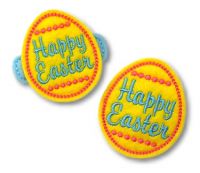 Happy Easter Egg Felt Stitchies