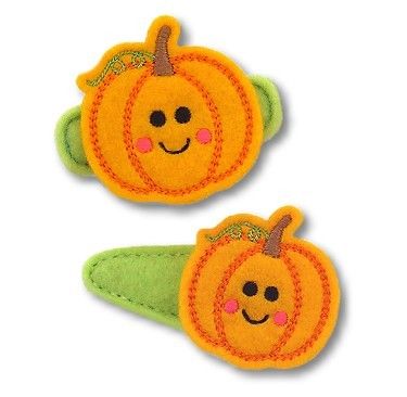 Cute Pumpkin Felt Stitchies