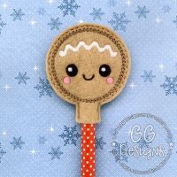 Gingerbread Baby Pencil Topper