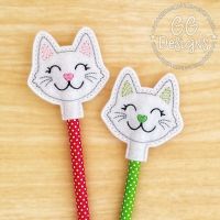 Sweet Kitty Pencil Topper