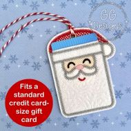 Santa Gift Card Holder