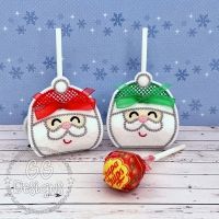 Santa Lollipop Wrap