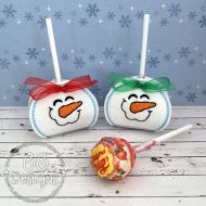 Snowman Lollipop Wrap