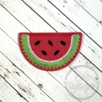 Watermelon Slice Clip Cover Felt Stitchies